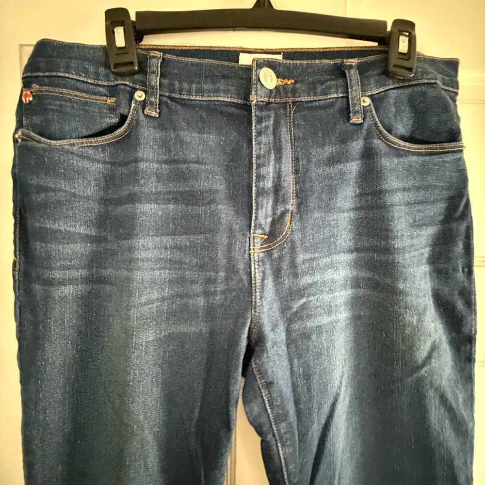 Hudsons Straight Jeans with Vintage Wash